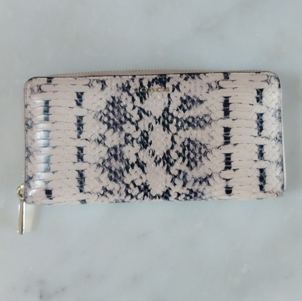 Snakeprint COACH Wallet